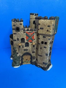 Kenilworth Castle Dept 56 Dickens Christmas Village W/ Bulb & Cord Tested! 7.5” - Picture 1 of 12
