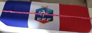 Large French Flag Mousepad with FFF 31" by 11" - Picture 1 of 5