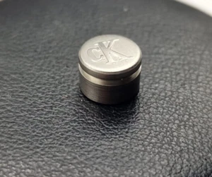 Original Crown Calvin Klein K12111 Stainless Satin D8mm H5.75mm N.O.S. - Picture 1 of 3