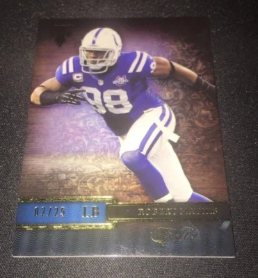 2014 Triple Threads ROBERT MATHIS #96 Sapphire/25 Indianapolis COLTS Alabama A&M - Image 1 of 2