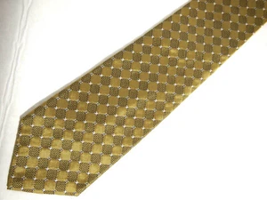 J.Crew Herren Krawatte Krawatte Gold Geometrisch 57" Karriere - Bild 1 von 4