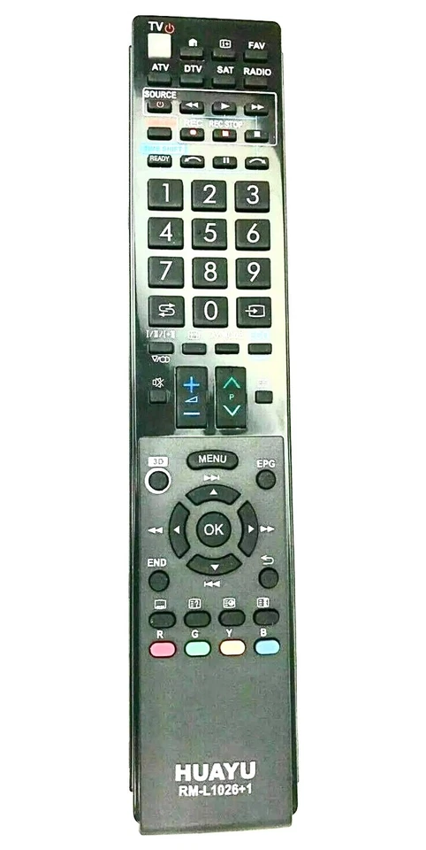 New Replacement GB118WJSA For Sharp AQUOS TV remote control GB005WJSA GA890WJSA - Image 1 of 1