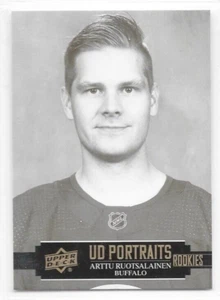 Arttu Ruotsalainen Buffalo Sabres 2021-22 Upper Deck 2 UD Portraits Rookie #P-56 - Picture 1 of 1