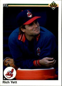 1990 Upper Deck #595 Rich Yett NM-MT Indians
