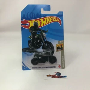 Ducati Scrambler #169 * Green/Black * 2021 Hot Wheels Case P * JB8 - Picture 1 of 2