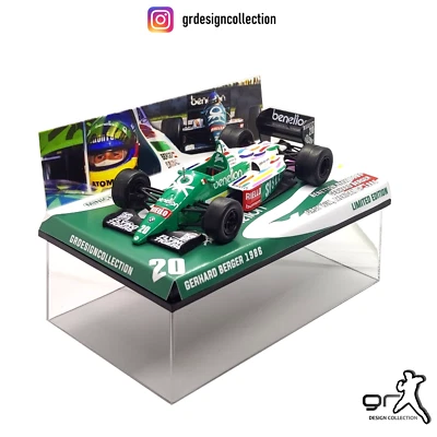 Gerhard Berger - Benetton B186 - F1 Winner Mexican GP 1986 / Altaya - IXO / 1:43 - Immagine 1 di 4