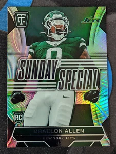 2024 Totally Certified Braelon Allen Sunday Special Platinum Holo Rookie RC - Picture 1 of 2
