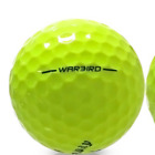 24 Recycled Golf Balls Callaway Warbird Yellow with Marker Poker Chip Gator1