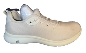 FLX Women White Dynamic Wool Polyester Shoes Lace Up 10 Sneakers TRAININGSNKRW2 - Picture 1 of 10