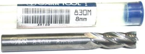 Garr Werkzeug 4-flötig Hartmetall 8 mm Schaftfräser 46120 Neu - Bild 1 von 1