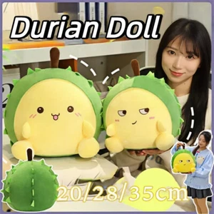 Winking Expression pillow Cartoon Fruit Doll Pillow Durian Doll Pillow Gift - Picture 1 of 14