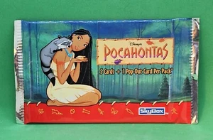 POCAHONTAS SkyBox Trading Cards 5 Cards + 1 Pop-Out Per Pack (1 Pack) New Sealed - Picture 1 of 2