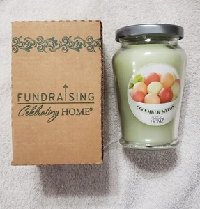 Celebrating Home Glaskerze - Gurke Melone *** NEU mit Box - Bild 1 von 1