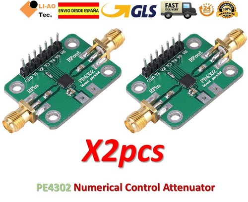 Atténuateur RF Numérique PE4302 - Contrôle Parallèle, 1MHz-4GHz - NEUF Pour Applications Radiofréquence