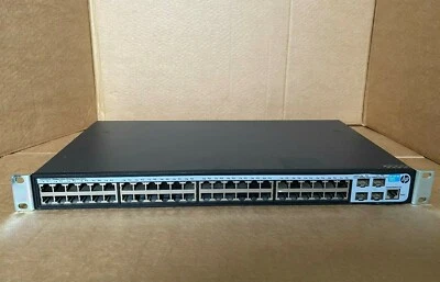 HP 1920-48G with Brackets HP JG927A 48-Port Gigabit Switch (Inc VAT) - Image 1 of 4