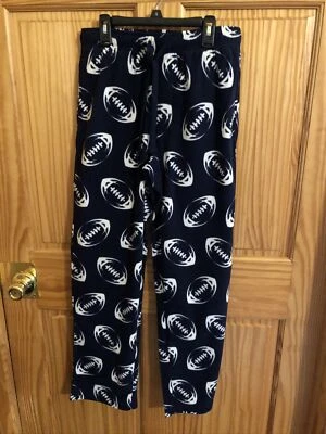 Croft & Barrow Men's Small Pajama Pants Lounge Navy Fleece Ret$24 (Apt 3051) - Image 1 of 4