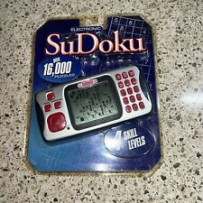 Excalibur Electronic Handheld Sudoku 16000 Puzzles Game 4 Levels