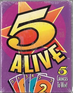 5 Alive Card Game | New Sealed | Mattel 1994 - Picture 1 of 2