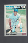 Rich Morales Chicago White Sox 1970 Topps Signed Baseball Card W Coa
