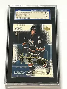 2000-01 Upper Deck Hockey Pros & Prospects #125 Jakub Cutta (RC) Rookie SGC 8.5 - Picture 1 of 2