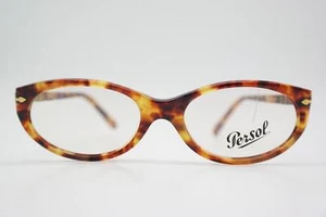 Vintage Eyeglasses Persol RATTI 142 317 Brown Gold Oval Frame - Picture 1 of 6