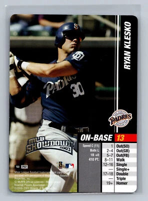 MLB Showdown 2003 Ryan Klesko Showdown League #P57 Promo! Free Ship! - Image 1 of 2