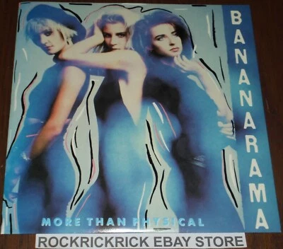 BANANARAMA 7" VINYL A) MORE THAN PHYSICAL B) SCARLETT LIBERATION LS1879 - Image 1 of 3