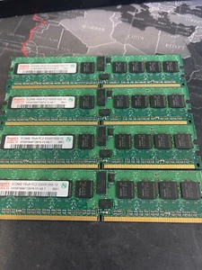 Hynix HYMP564P72CP8-Y5 2GB (4x512MB) PC2-5300 DDR2 ECC CL5 240P DIMM Memory - Picture 1 of 2