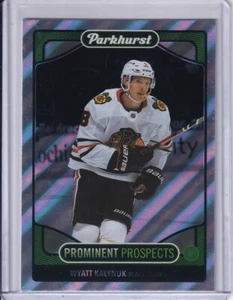 Wyatt Kalynuk, Chicago Blackhawks 2021-22 Parkhurst Prominent Prospects #PP4 - Picture 1 of 2