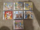 7 Nintendo DS Games - Complete in Boxes with Manuals