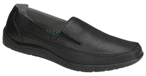 Mocassino slip on scarpe da uomo SAS nero molte taglie e larghezze nuovo - Foto 1 di 4