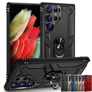 Shockproof Armor Case Magnetic Cover For Samsung S25 S24 S23 Ultra S22 S21+ S20 - Picture 1 of 16