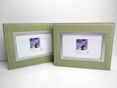 Álbum de fotos con marco de fotos del siglo XXI ~ cubierta de gamuza ~ cierre magnético ~ fotos de 6x4 Foto 1 de 4