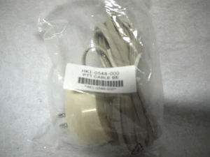 HK1-0548-000 PTT CABLE BE NUOVO IN BUSTA ORIGINALE (PRESA E CAVO TELEFONICO) - Zdjęcie 1 z 3