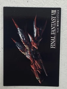 1999 Carddass Final Fantasy VIII Triple Triad Perfect Visuals C-46 Ragnarok NM - Picture 1 of 2