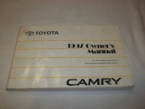 1997 TOYOTA CAMRY OWNER'S MANUAL. GOOD CONDITION FREE S/H // - Picture 1 of 3