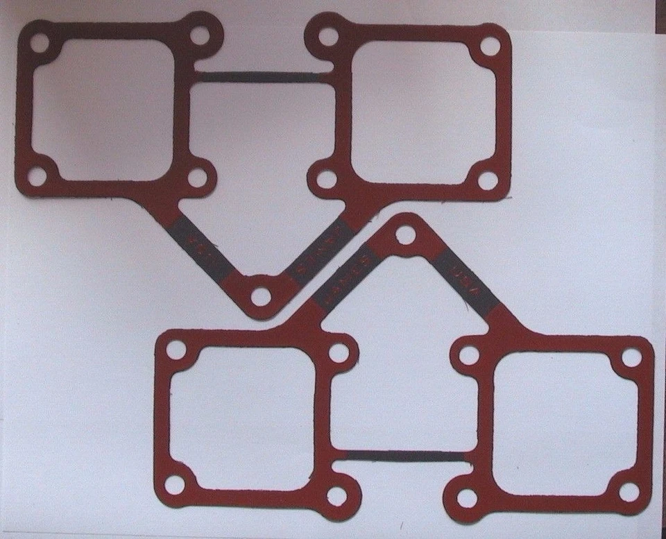 66-84 Shovelhead ROCKER BOX GASKETS W/SILICONE 17540-69-X Made in USA James - Image 1 of 1