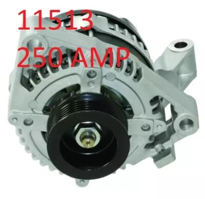 top Quality 250 HIGH AMP alternator Cadillac CTS V8 6.2L 376cid 2009-2010 2015 - Image 1 of 2