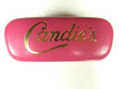 Estuche rígido para gafas Candie's con letras de oro rosa Foto 1 de 4