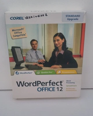 Corel WordPerfect Office 12 CD Software 2004 Open Box! - Image 1 of 4