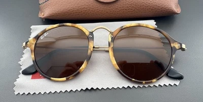 RayBan RB2447 Brown Sunglasses Tortoiseshell Brown Lenses Great Condition! - image 1 of 4