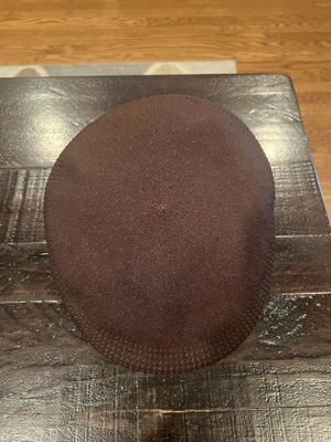 Kangol Born British Label Tropic 504 Ventair Brown Cap Hat Size L Excellent Cond - Image 1 of 4