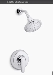 Kohler July Shower Only Trim Paket mit 1,75 GPM Einzelfunktion Duschkopf  - Bild 1 von 1