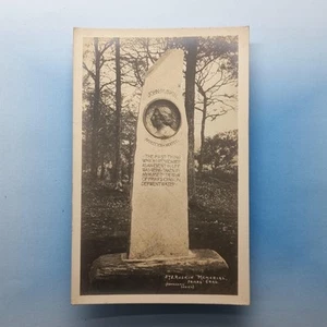 Keswick Postcard C1920 Real Photo Cumbria John Ruskin Memorial Abraham - Picture 1 of 2