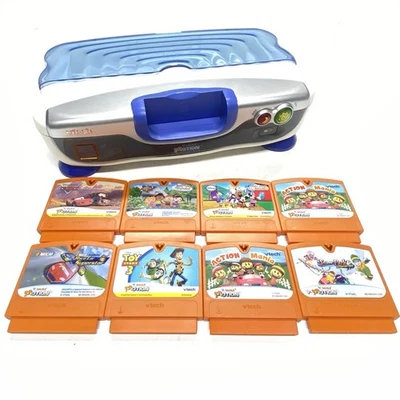 Vtech V.Smile V-Motion Learning Console with 8 Games No Power Cord Or Controller - Image 1 of 4