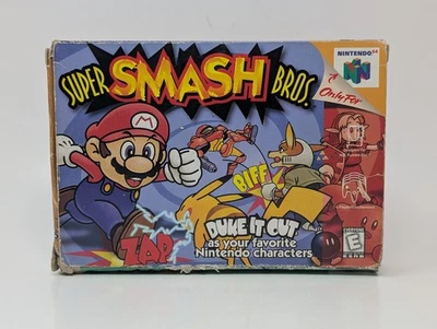 Super Smash Bros. (Nintendo N64 1996) - CIB Complete - Image 1 of 4