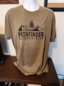 Men's Pathfinder Outdoor Gear Green T-Shirt Size XL - Picture 1 of 4