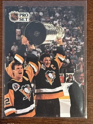 Juego profesional 1991-92 - Mario Lemieux #318 Foto 1 de 2