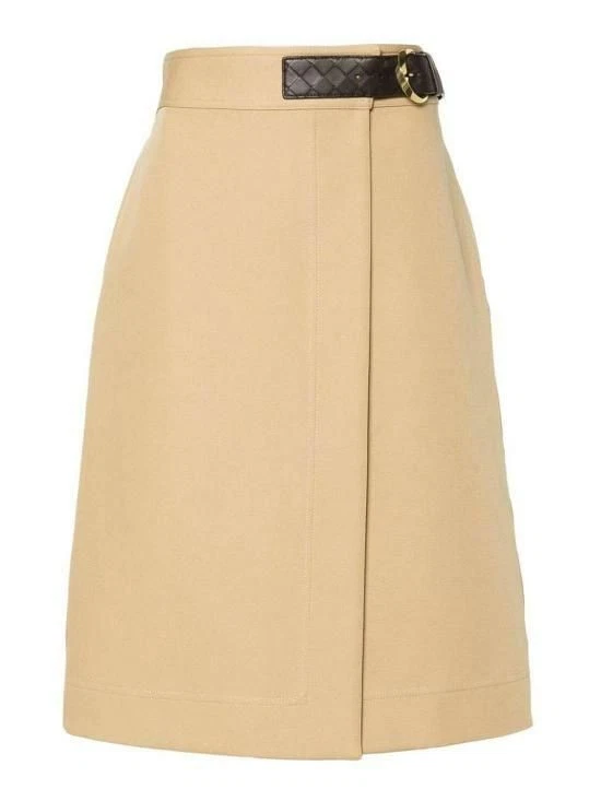 Falda Cinturón Algodón Bottega Veneta La Prima 142599955 Foto 1 de 1