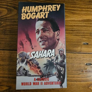 Sahara (1943) VHS – Humphrey Bogart WWII Classic Film – GoodTimes 1988 B&W - Picture 1 of 5